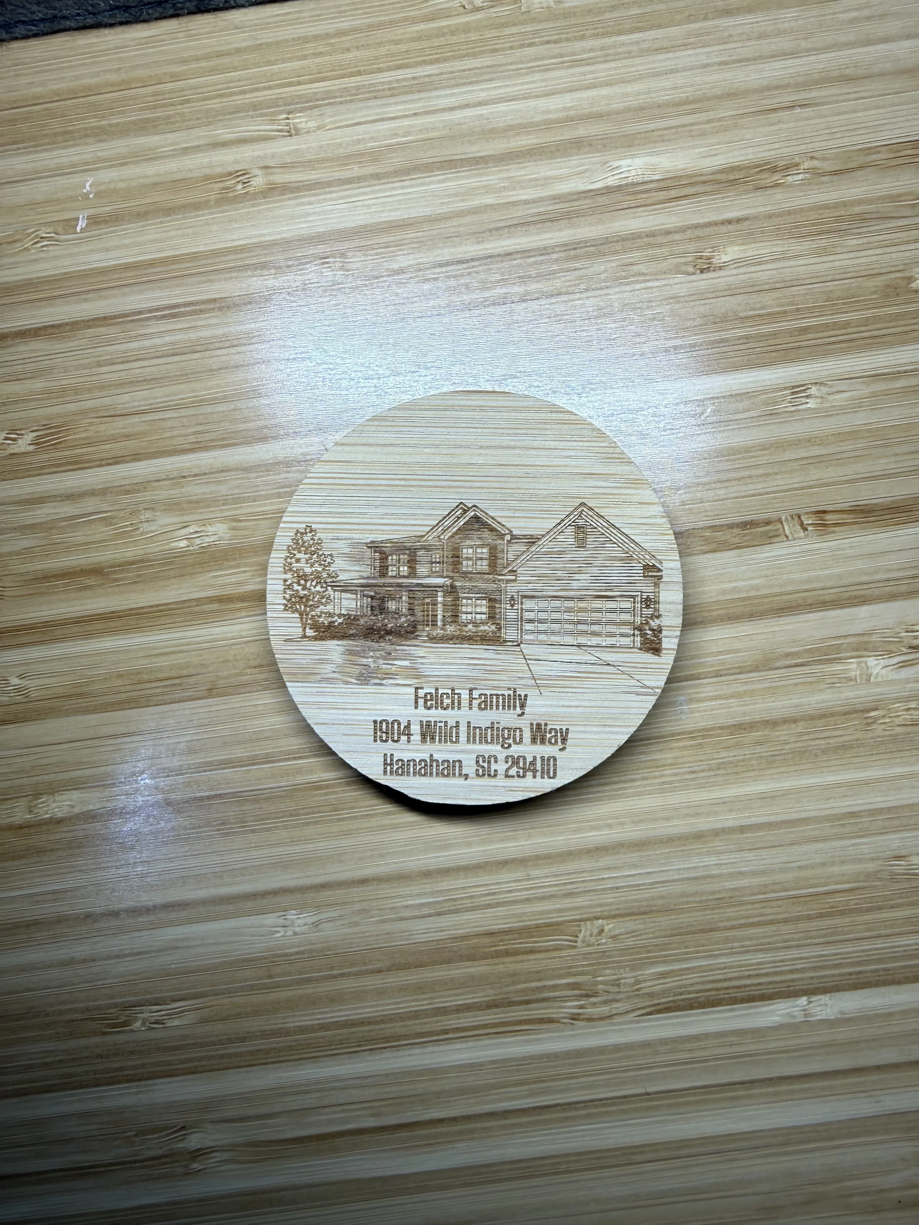 Custom House Drawing Bottle Opener Magnet